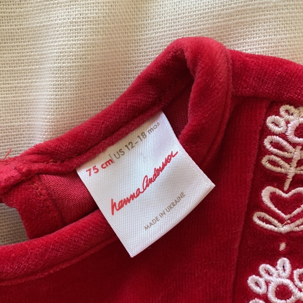 Hanna Andersson Dress size 12-18 months - Picture 2 of 2